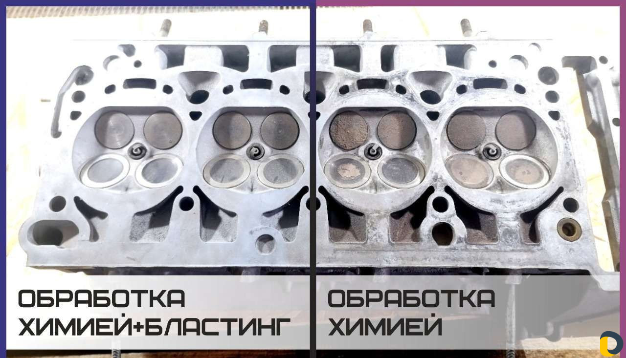 Мойка двс, гбц, чистка бластингом