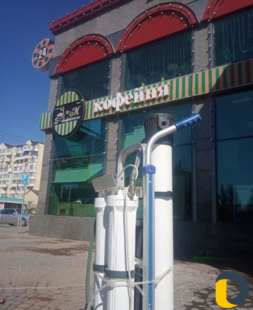 Мойка фасадов и окон