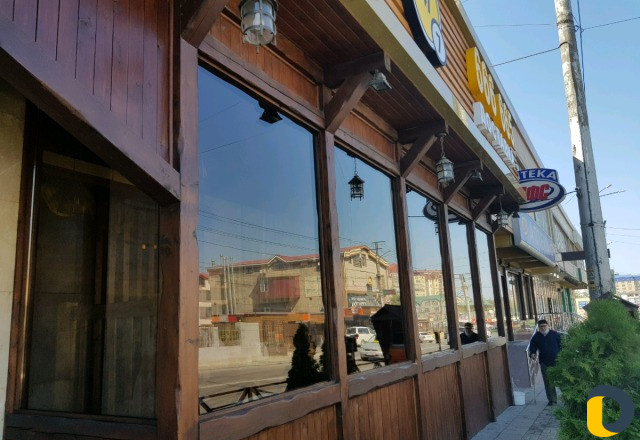 Мойка окон фасадов витрин