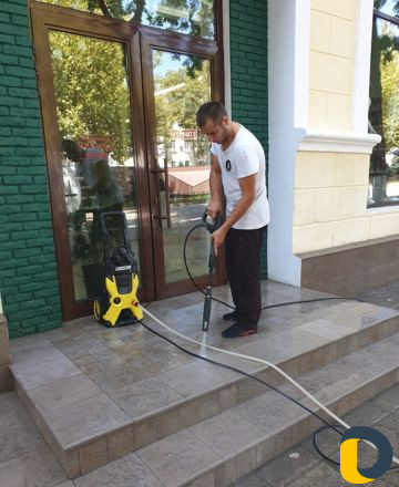 Мойка окон и фасадов