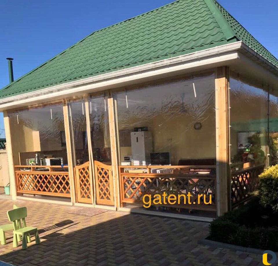 Мягкие окна для беседок, веранд и террас