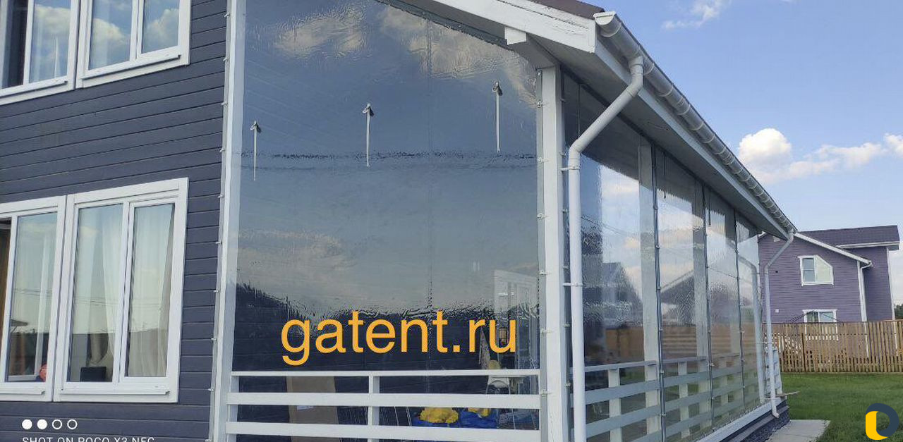 Мягкие окна для беседок, веранд и террас