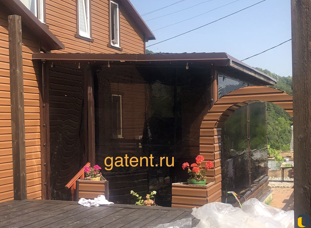 Мягкие окна для беседок, веранд и террас