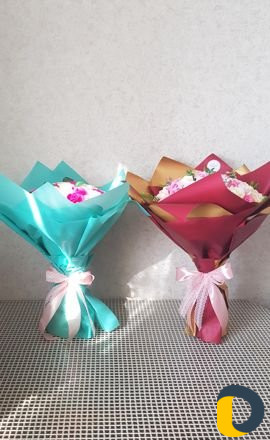 Мыльные цветы в коробках, в вазах,букеты из конфет