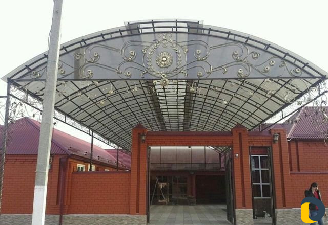 На заказ навесы ворота перила и много другое