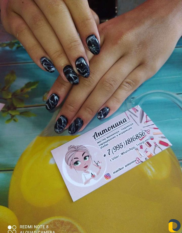 Наращивание + гель лак