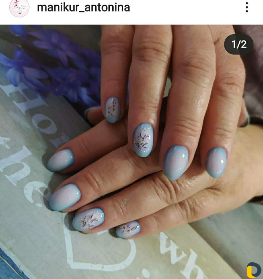 Наращивание + гель лак