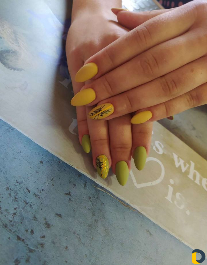 Наращивание + гель лак