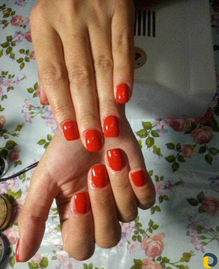 Наращивание и коррекция ногтей, покрытие гель-лак