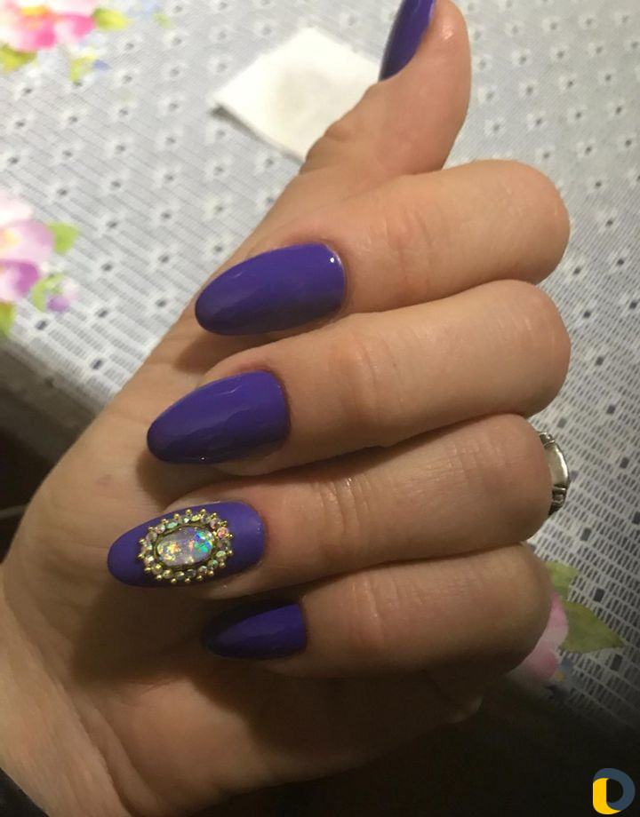 Наращивание ногтей, покрытие гель-лак