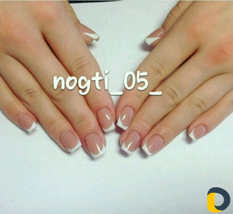 Наращивание ногтей, шеллак