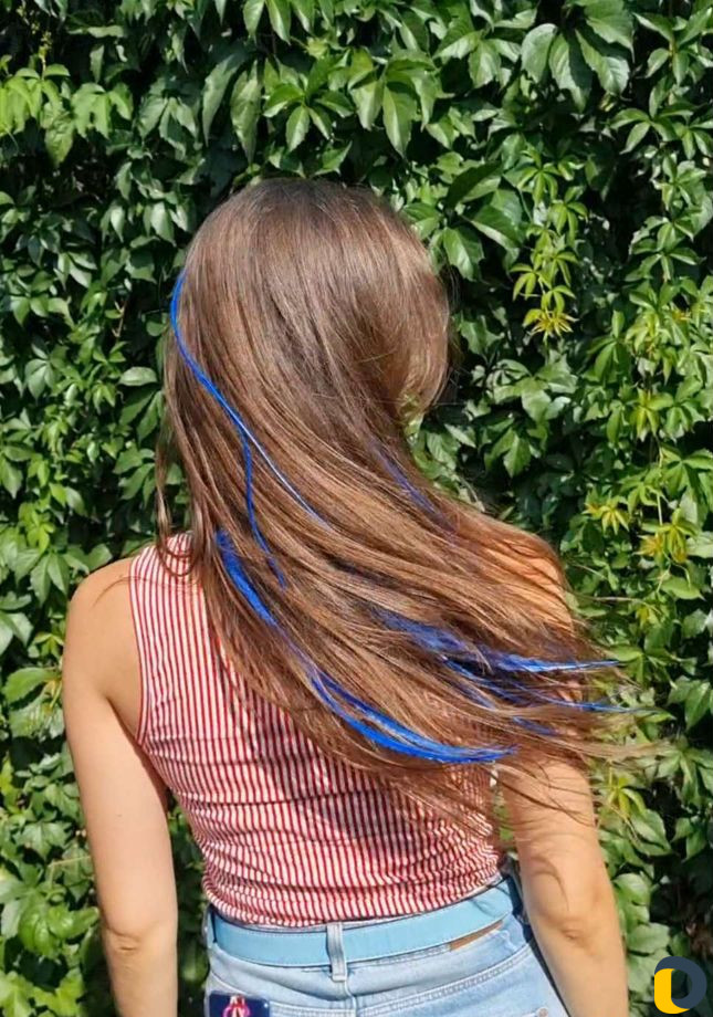 Наращивание перьев в волосы