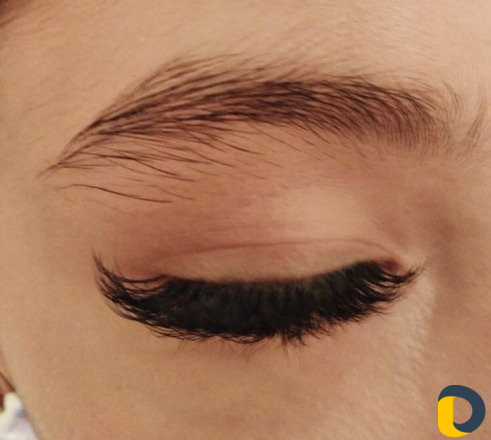 Наращивание ресниц 500