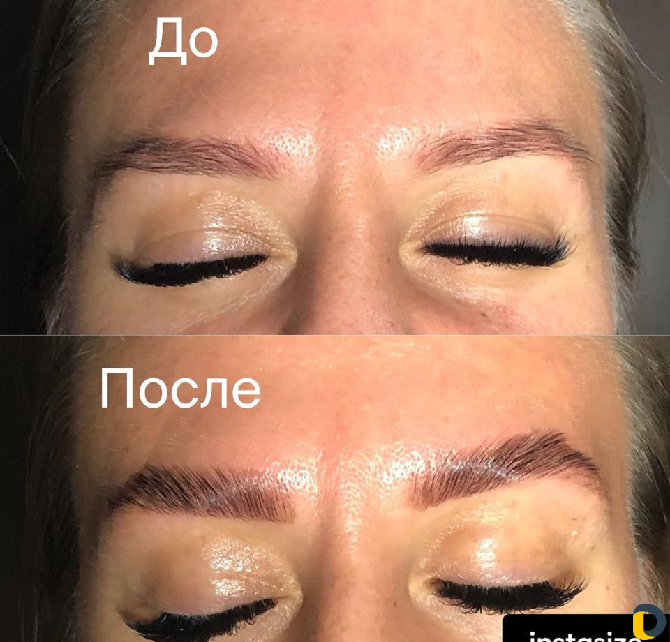 Наращивание ресниц, архитектура бровей