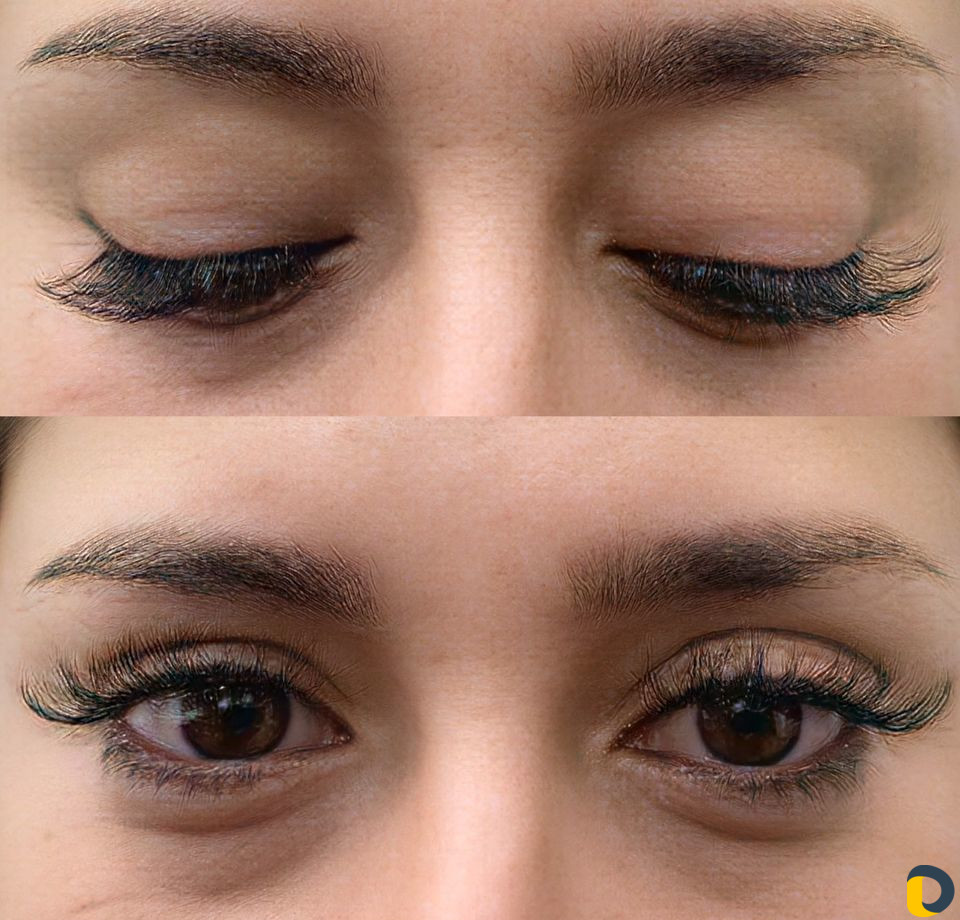 Наращивание ресниц и ламинирование