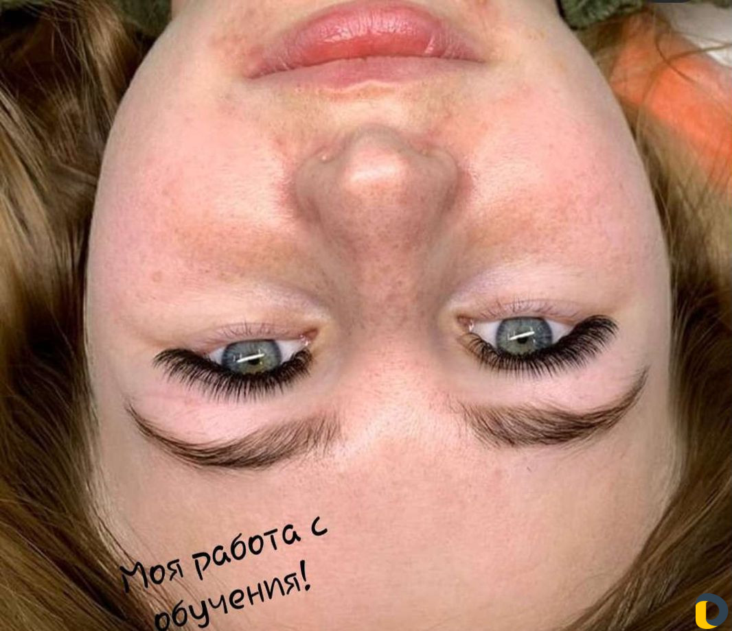 Наращивание ресниц на дому