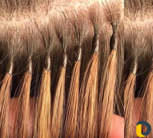 Наращивание волос на капсулы