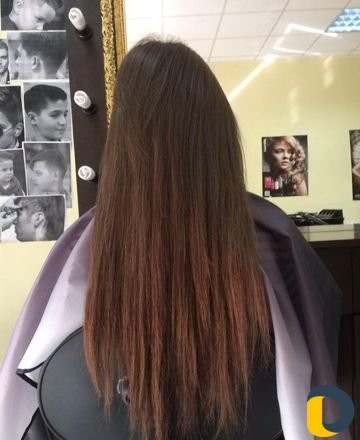 Наращивание волос на капсулы