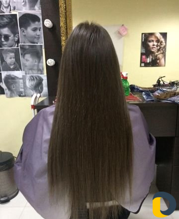 Наращивание волос на капсулы