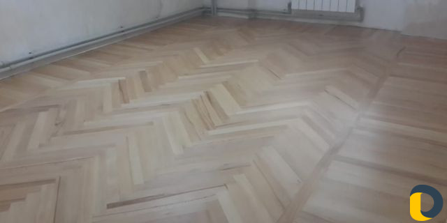 Настил паркета/ламината,шлифовка и лакировка пола