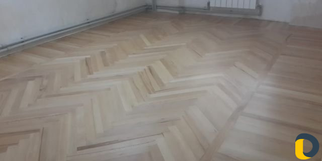 Настил паркета/ламината,шлифовка и лакировка пола