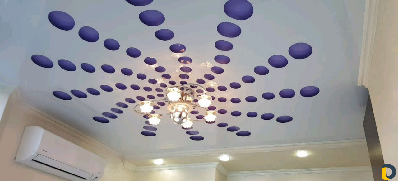 Натяжные потолки 123
