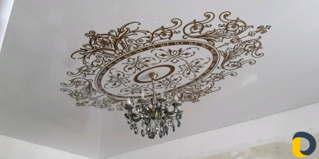 Натяжные потолки Дизайн house