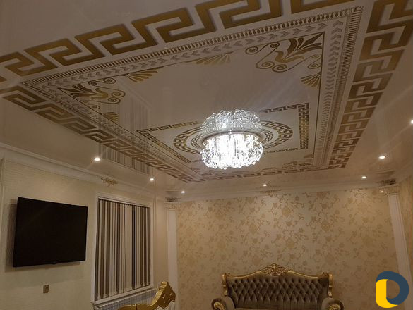 Натяжные потолки и жалюзи рулонные зебра