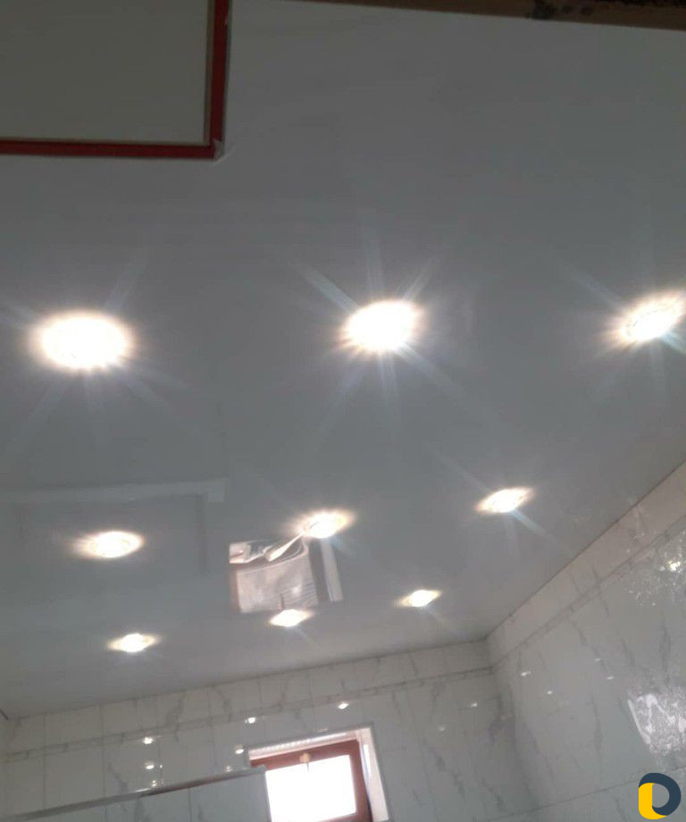 Натяжные потолки и жалюзи рулонные зебра