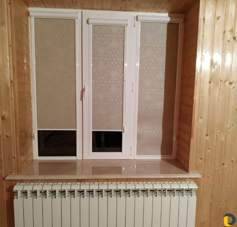 Натяжные потолки и жалюзи