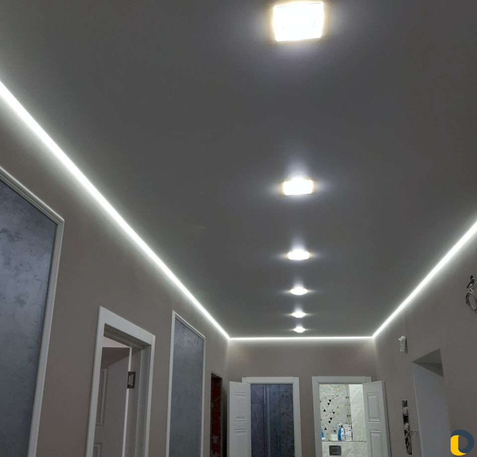 Натяжные потолки матовые