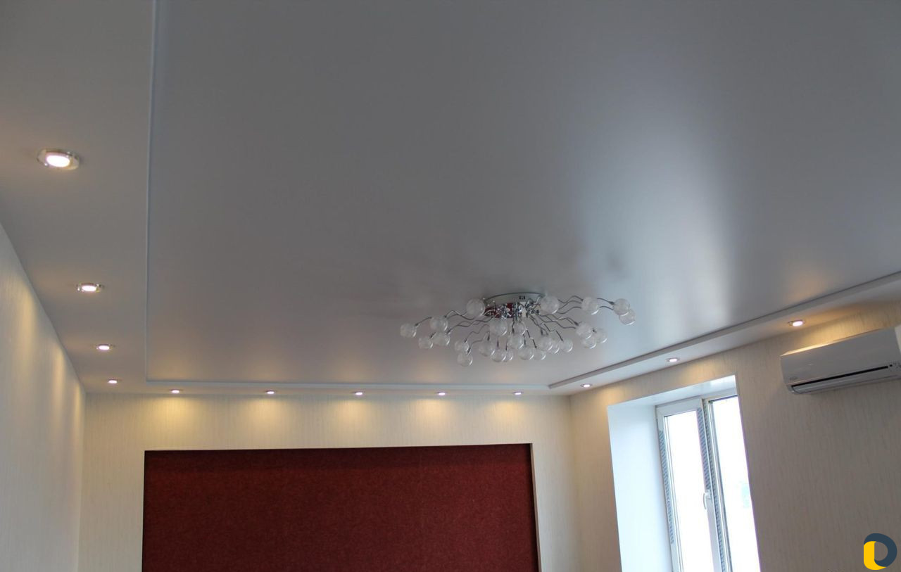 Натяжные потолки матовые