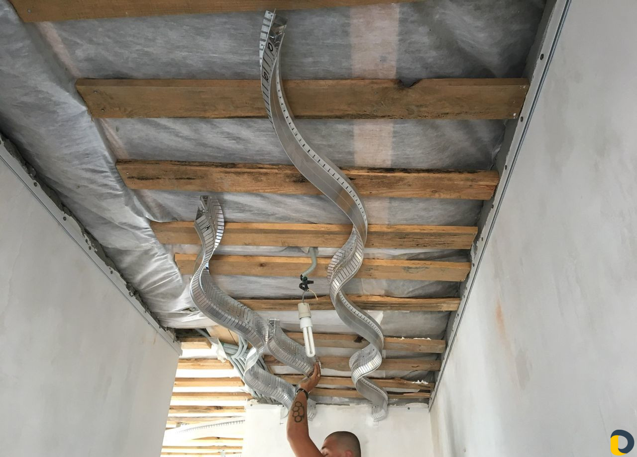 Натяжные потолки. Монтаж натяжных потолков