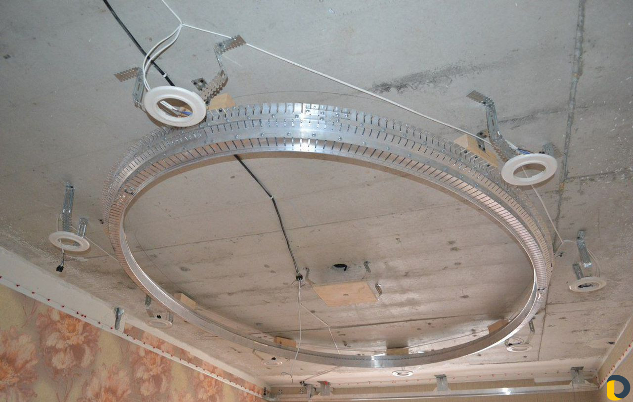 Натяжные потолки. Монтаж натяжных потолков