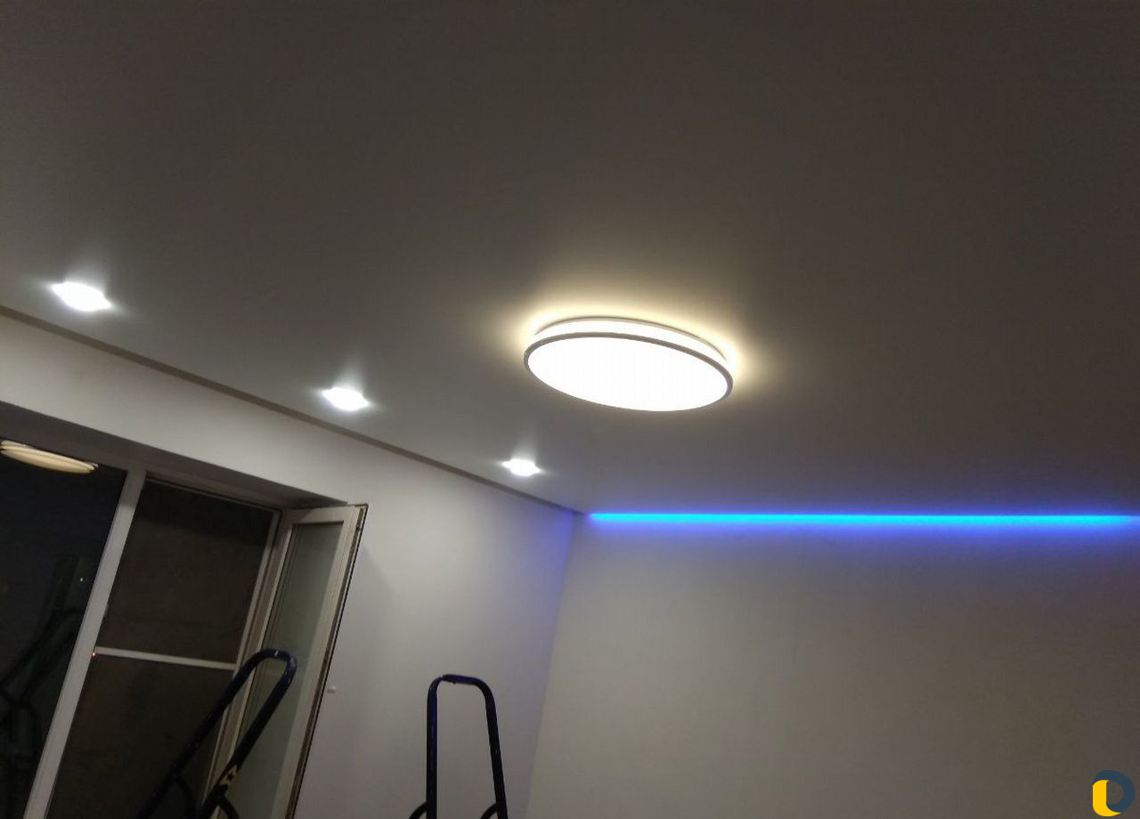 Натяжные потолки, монтаж от профи