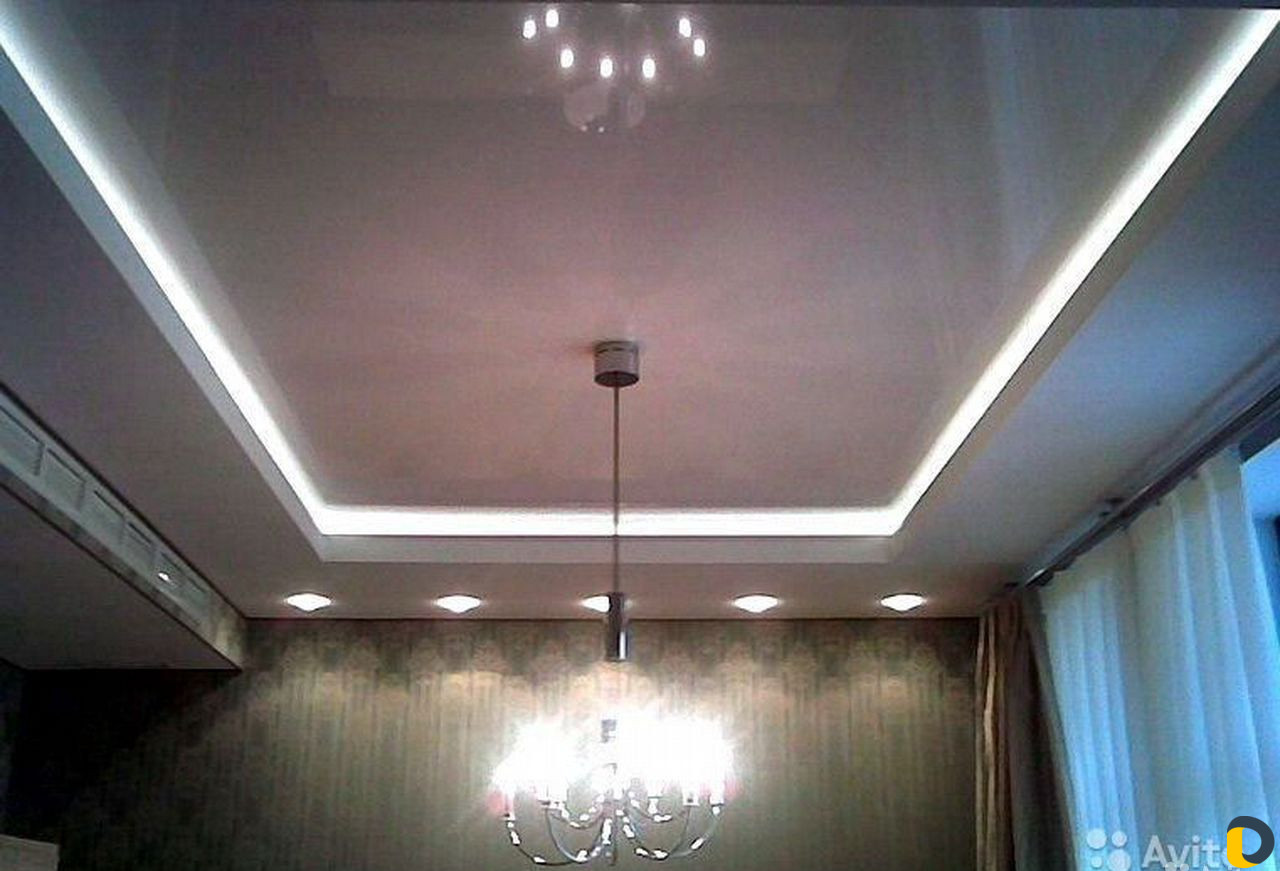 Натяжные потолки установка без переплат