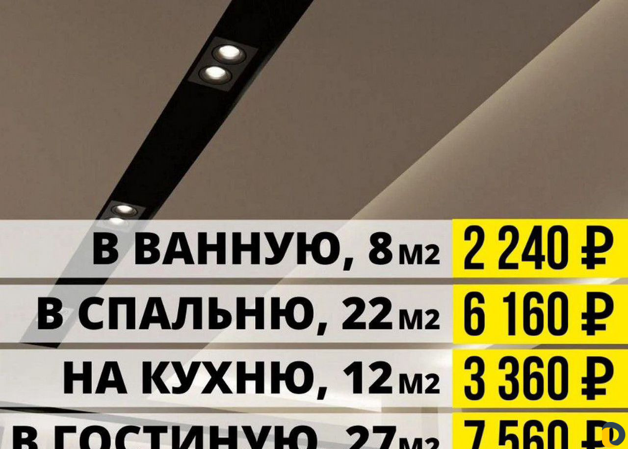 Натяжные потолки