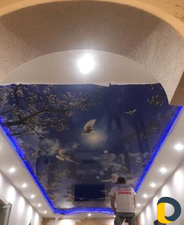 Натяжные потолки