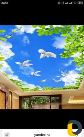 Натяжные потолки