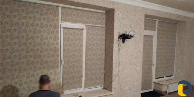 Натяжные потолки жалюзи