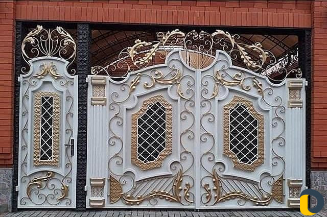 Навес из каричневого карбонаты