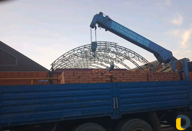 Навес из каричневого карбонаты