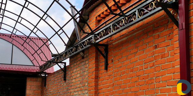 Навес из поликарбоната