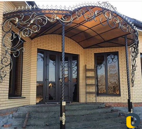 Навес из поликарбоната