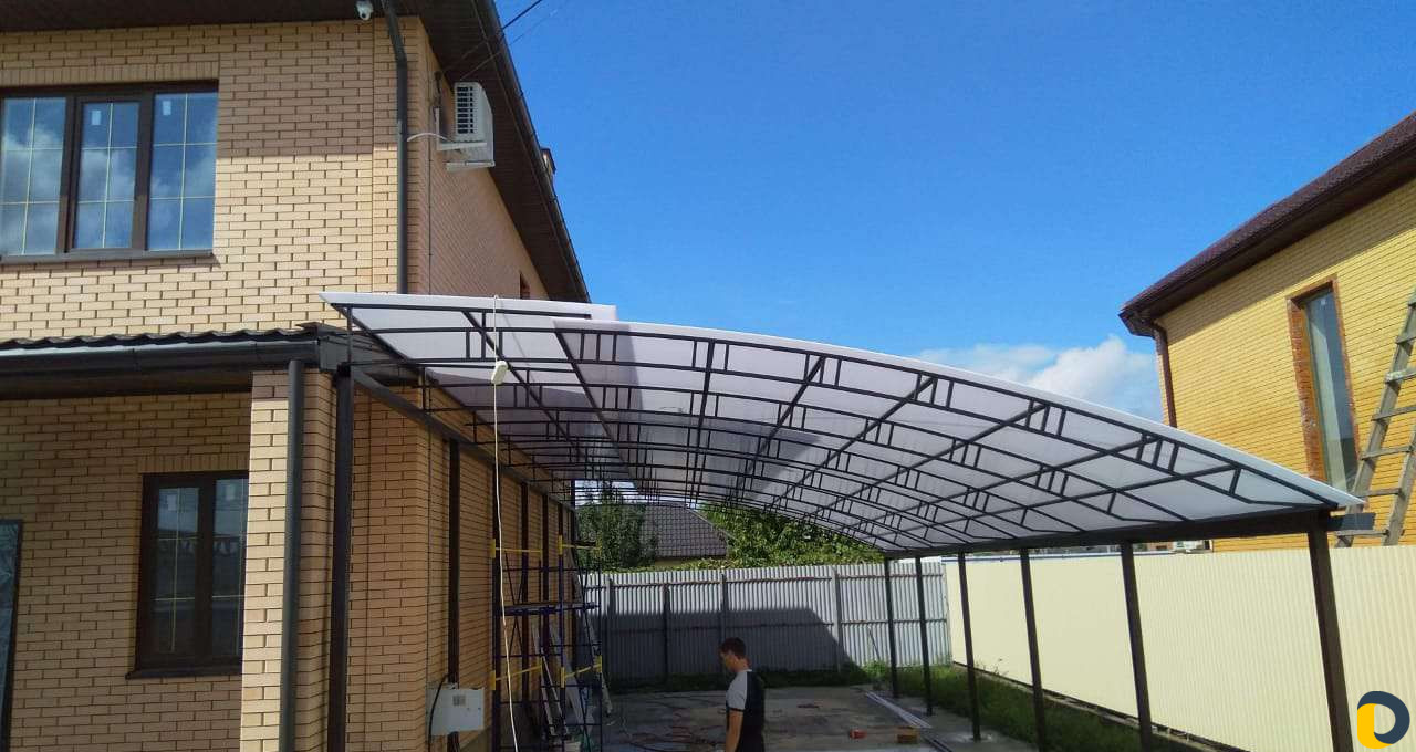 Навесы любой сложности. заборы ворота