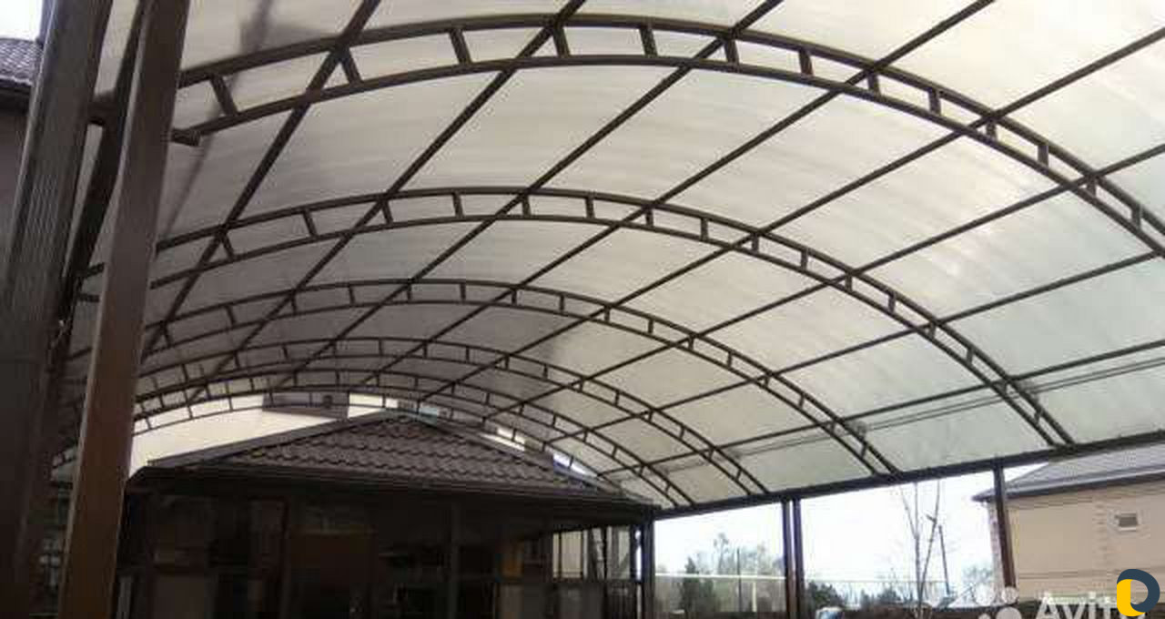 Навесы любой сложности. заборы ворота