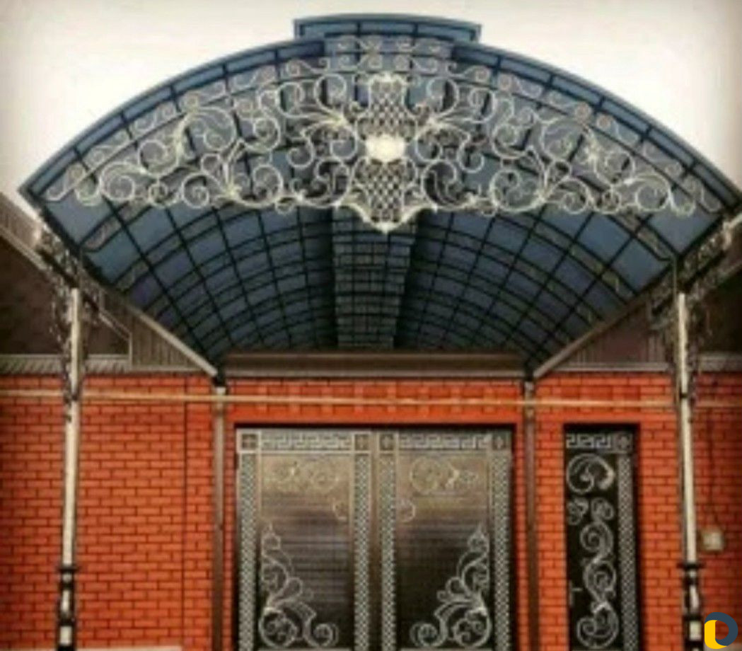 Навесы перила заборы всех видов сварки