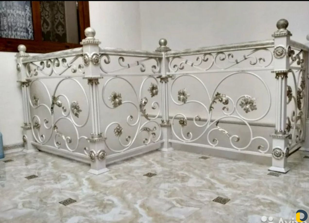 Навесы перила заборы всех видов сварки