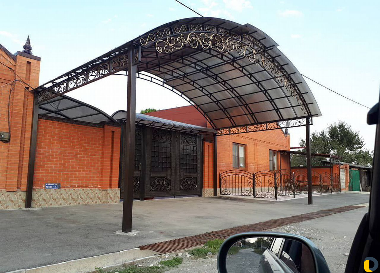 Навесы.ворота,обмен на авто