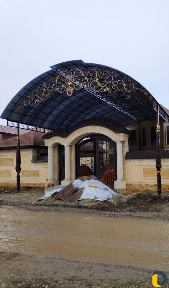 Навесы- ворота, перила, навесы и т.д